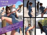【TD100】元祖セクシー女性格闘家『不知火舞（しらぬいまい）』の学生服写真集SexyNinja-17