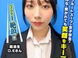 ここで撮影した写真を貼れば絶対合格するというピストンバイブ証明写真ボックス リクルートスーツの女子大生がどんなに突かれても笑顔をキープ 来訪者O.Eさん