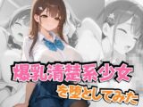 爆乳清楚系少女を堕としてみた